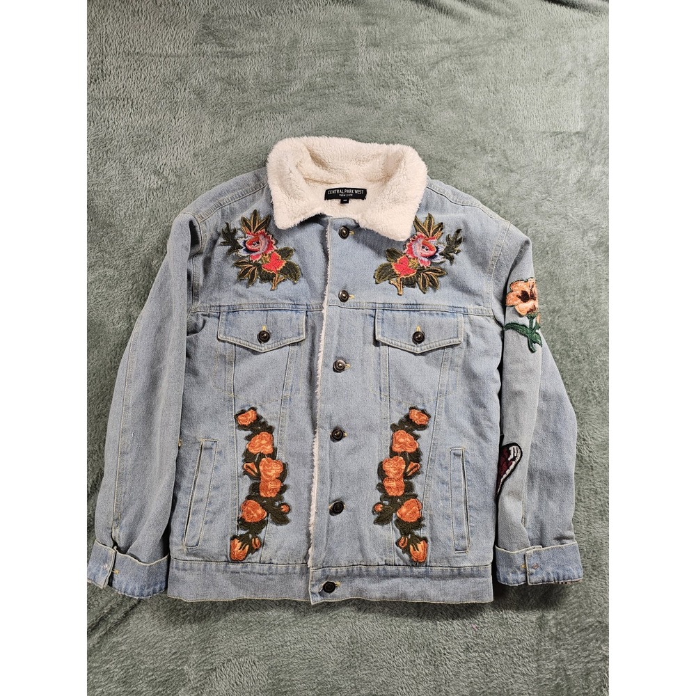 Centeral Park West Jean Jacket XS Fleece Lined